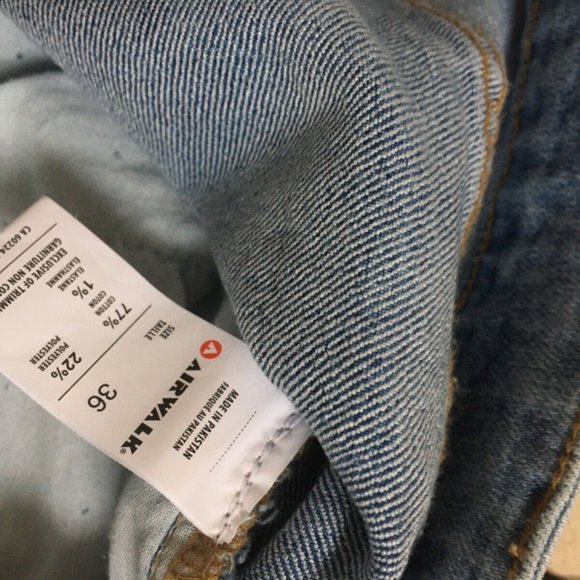 Airwalk Five Pocket Jeans Men's Size 36 x32 Loose Fit New - Picture 5 of 8
